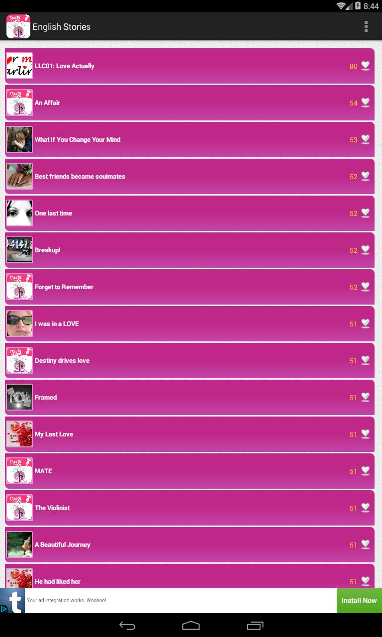 Best Short Story (English)