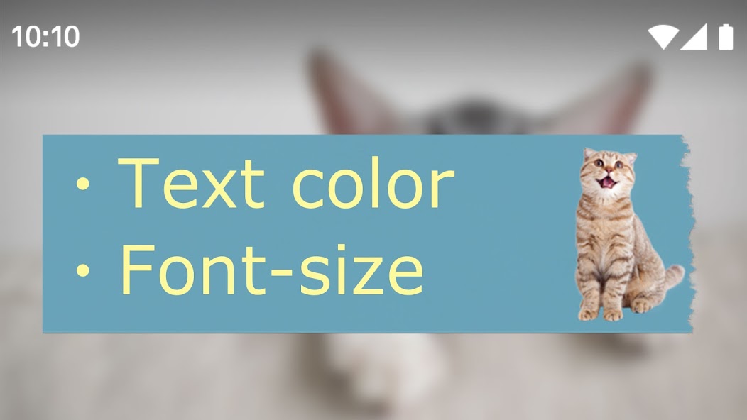 Cat Sticky Note Notepad