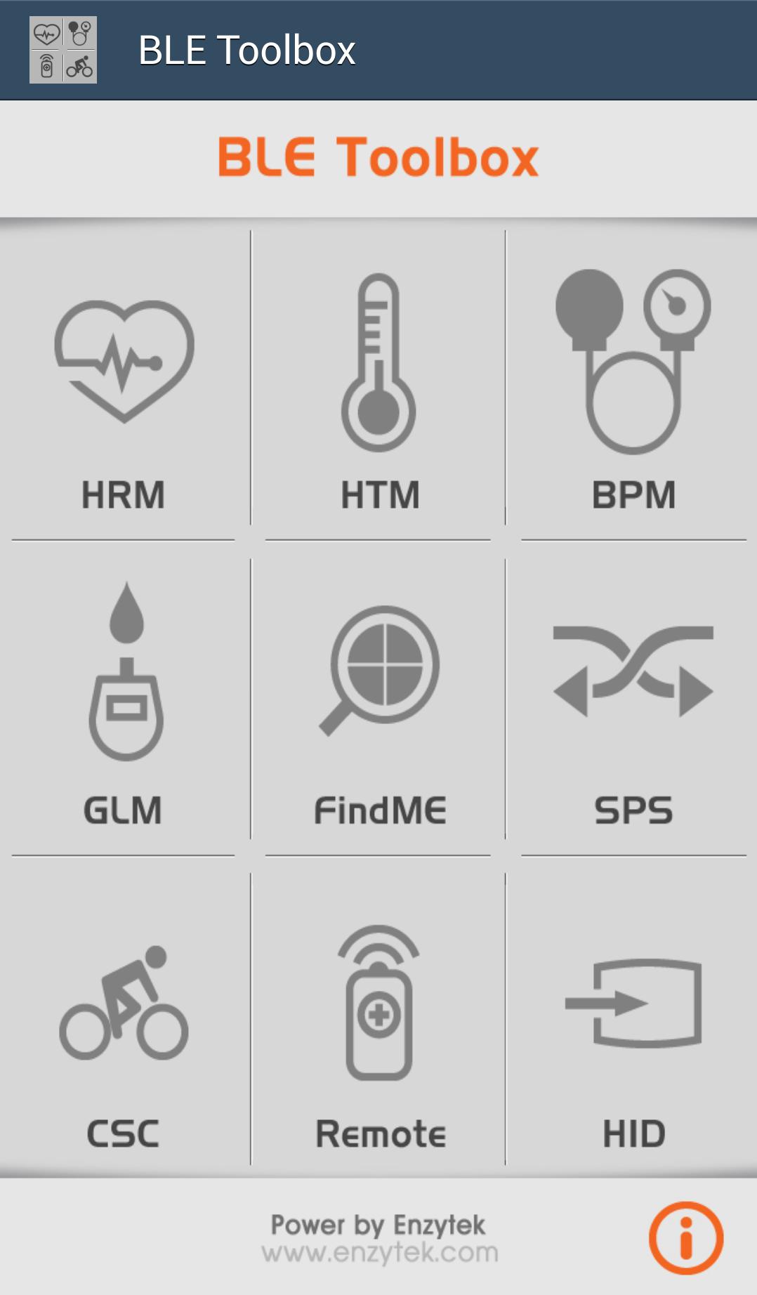 BLE Toolbox for Android 4.3
