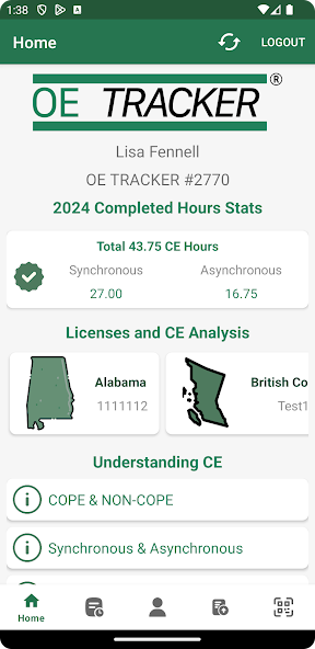 OE TRACKER CE Attendance App