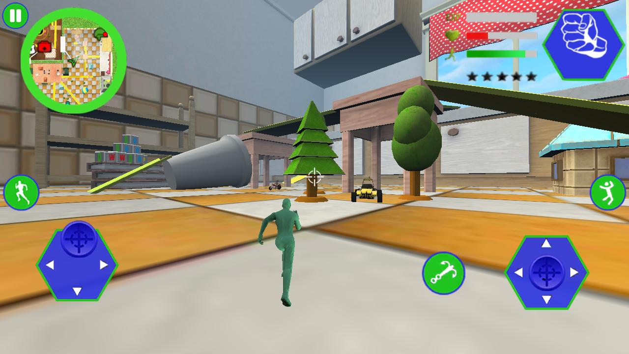 Commander Rope Hero Vice Town Simulator