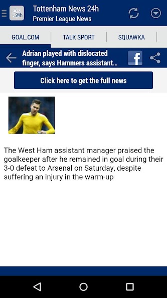 24h News for Tottenham