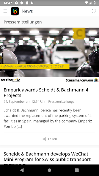 Scheidt & Bachmann swap