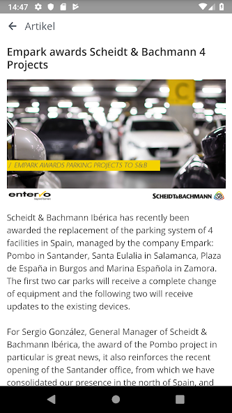 Scheidt & Bachmann swap