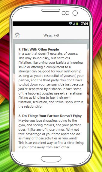 LONG DISTANCE RELATIONSHIPS