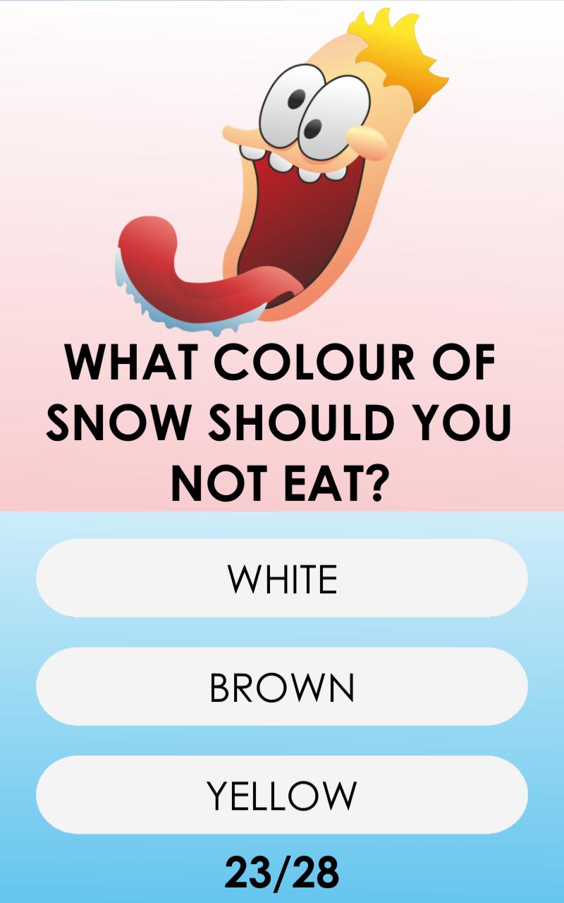 Stupid test: moron test, idiot