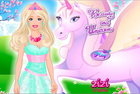 Princess Unicorn Dress Up