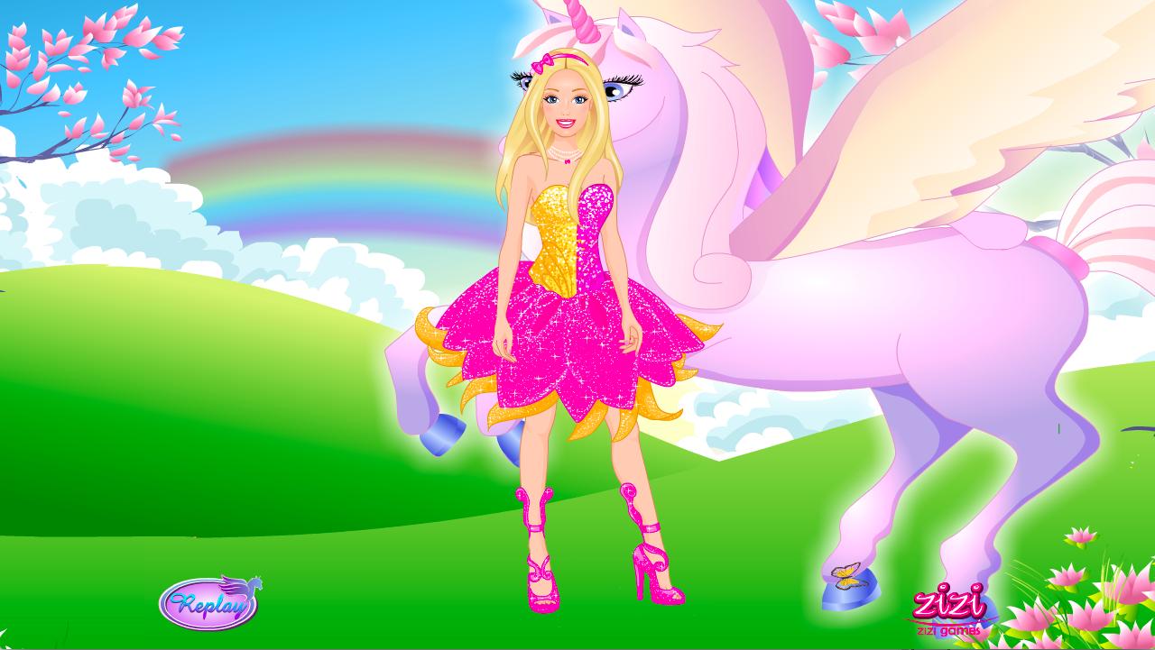 Princess Unicorn Dress Up