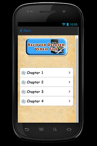 Recover Deleted Video File Tip