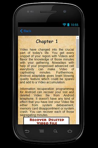 Recover Deleted Video File Tip
