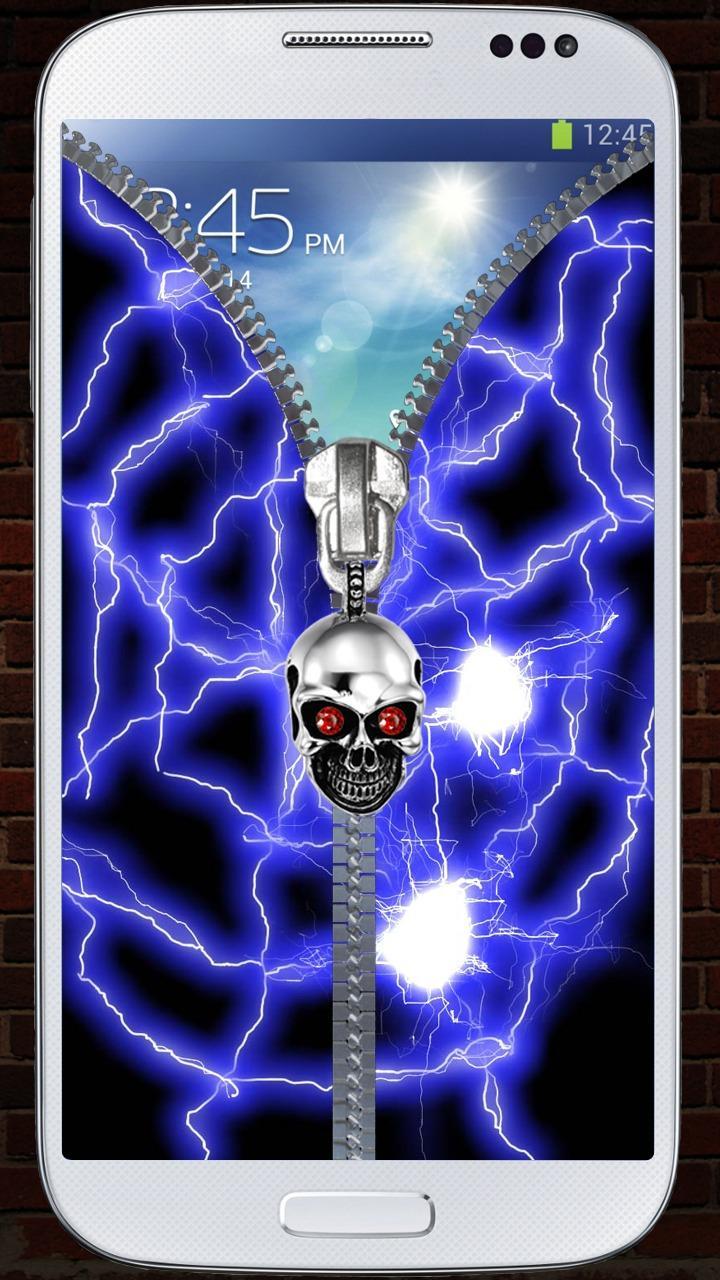 Electric prank lock zipper