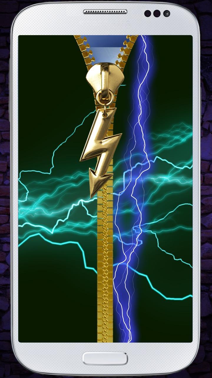 Electric prank lock zipper