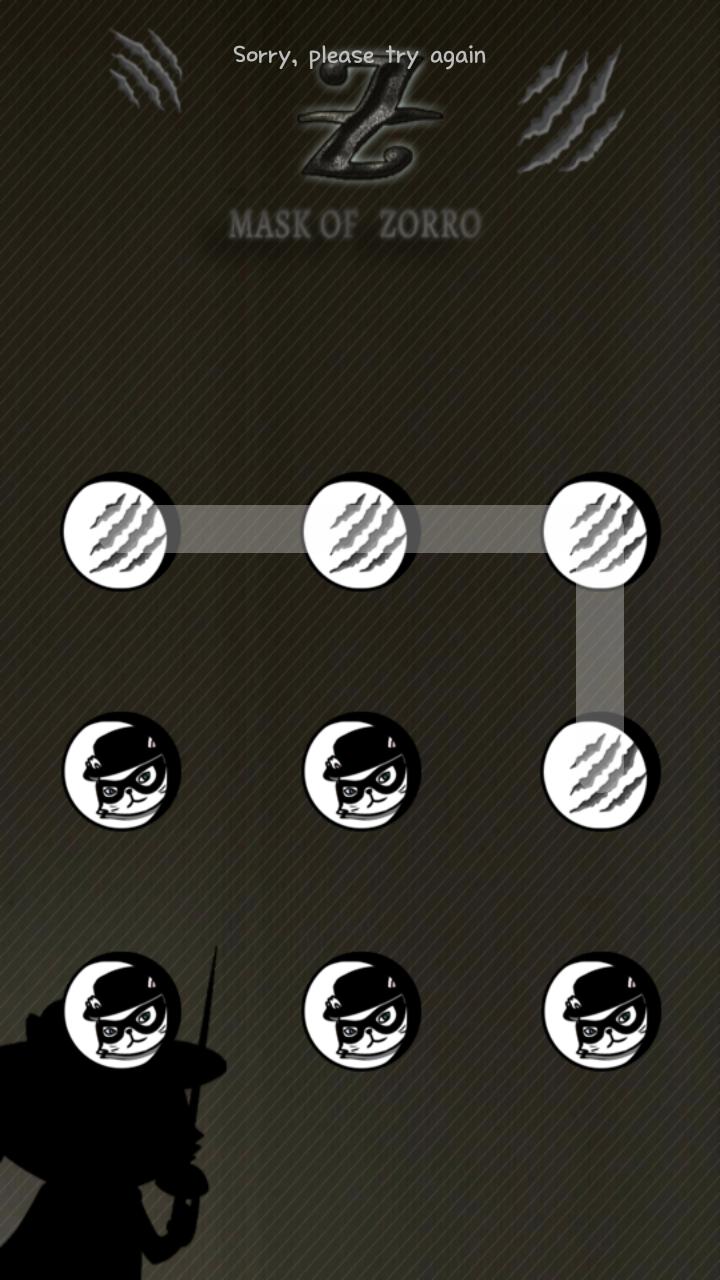 Mask of zorro Protector Theme