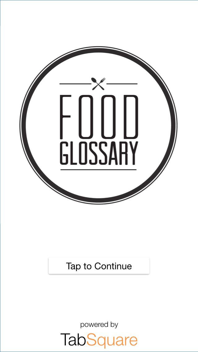 Food Glossary