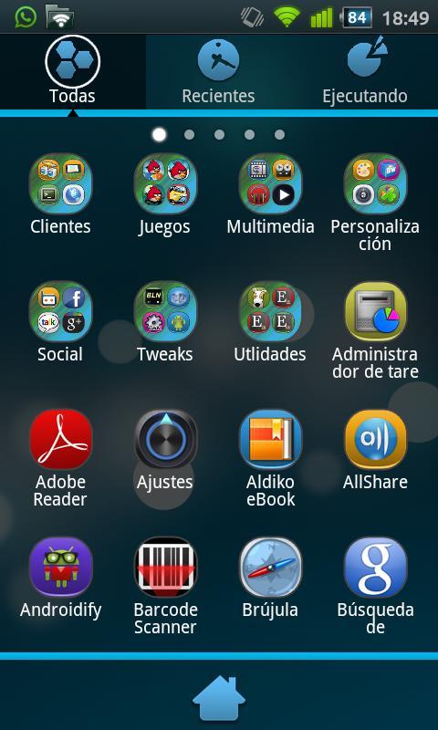 Uebdisain Theme 4 GO Launcher