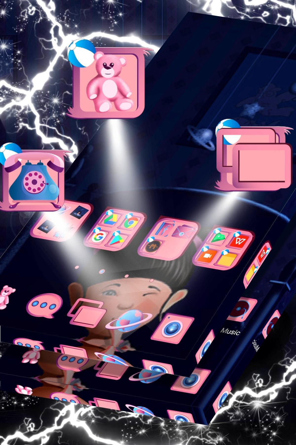 Fun Toys Launcher Theme