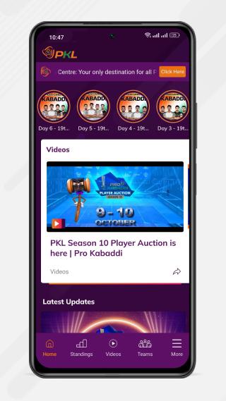Pro Kabaddi Official App