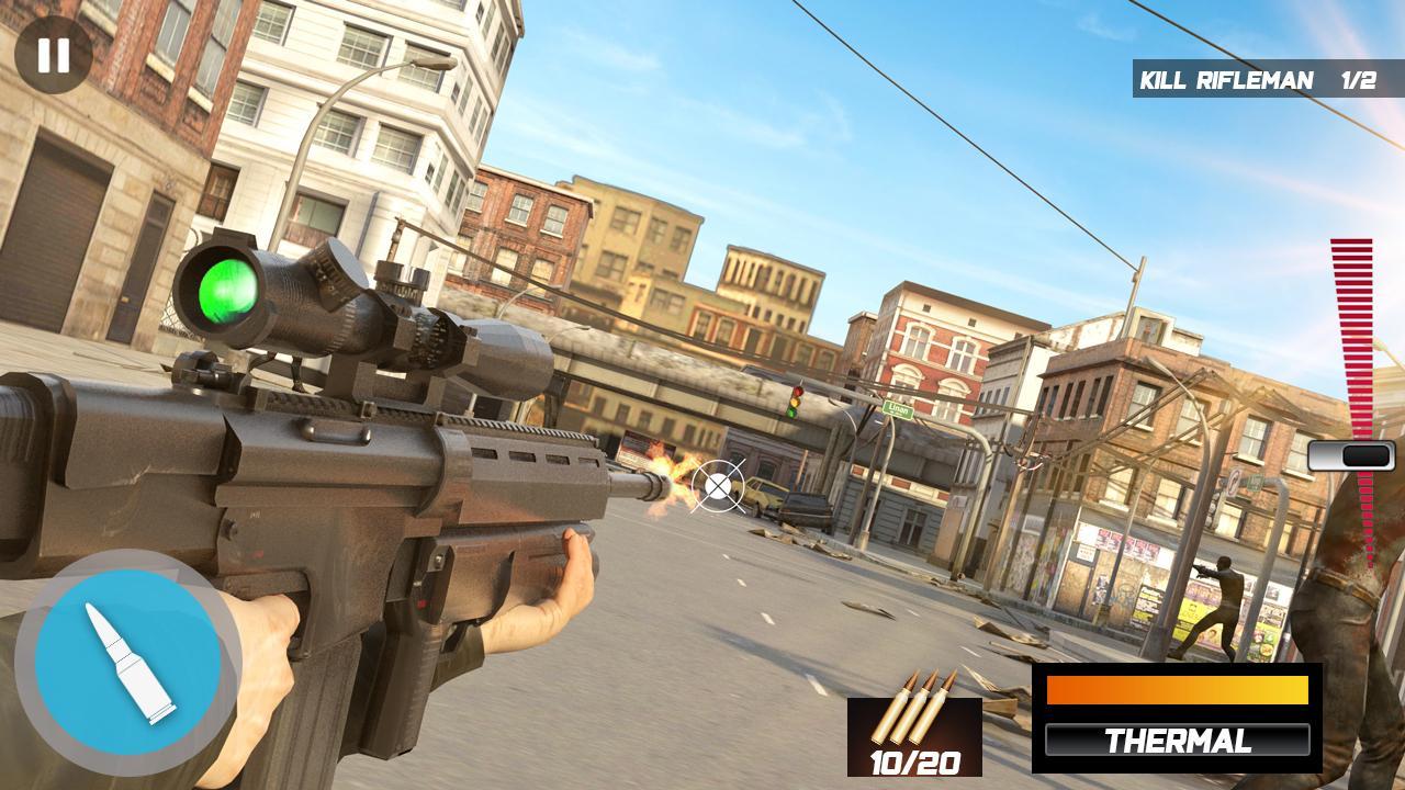 Target Zombie Sniper Killer Mission