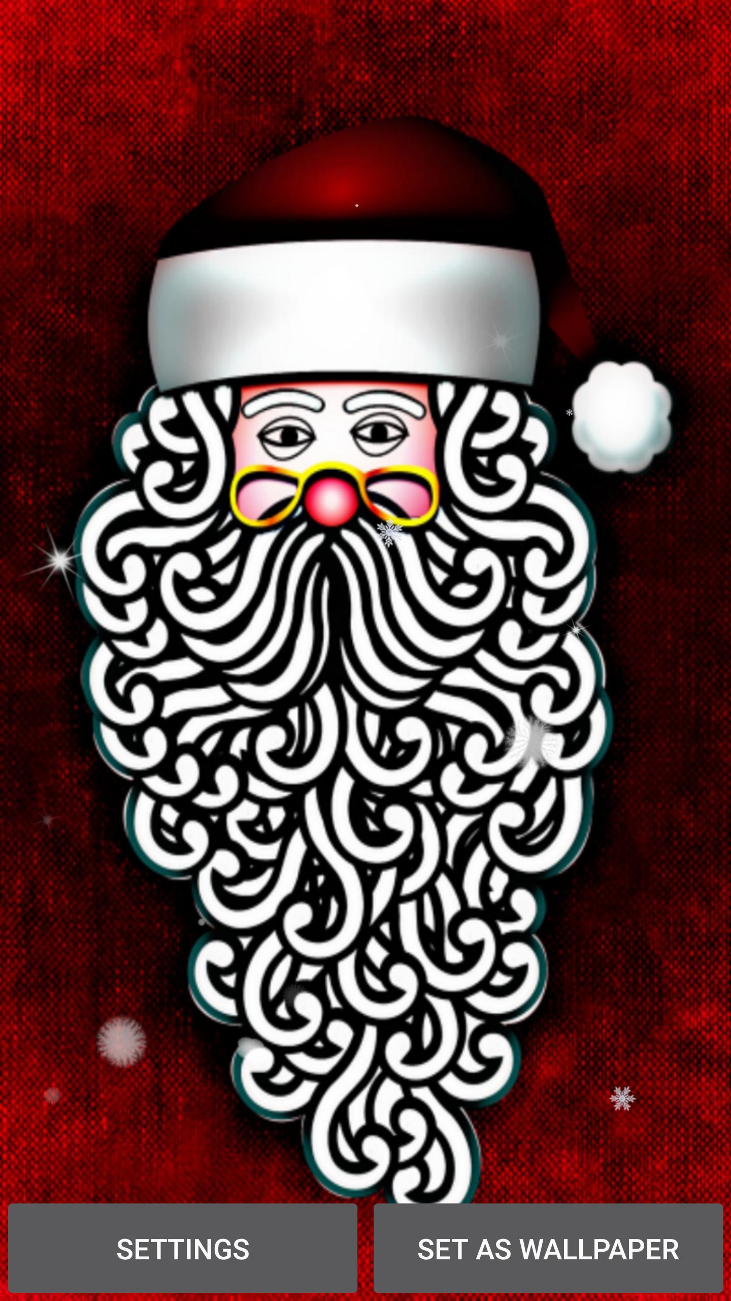 Santa Live Wallpaper