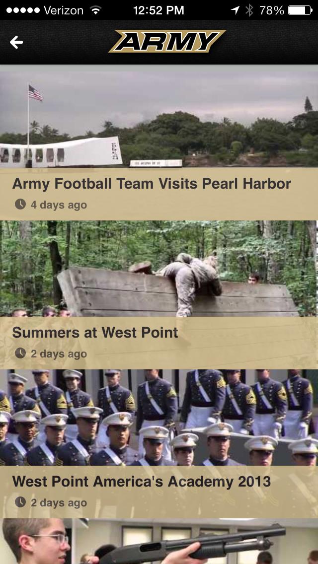 Army Football Kricket App