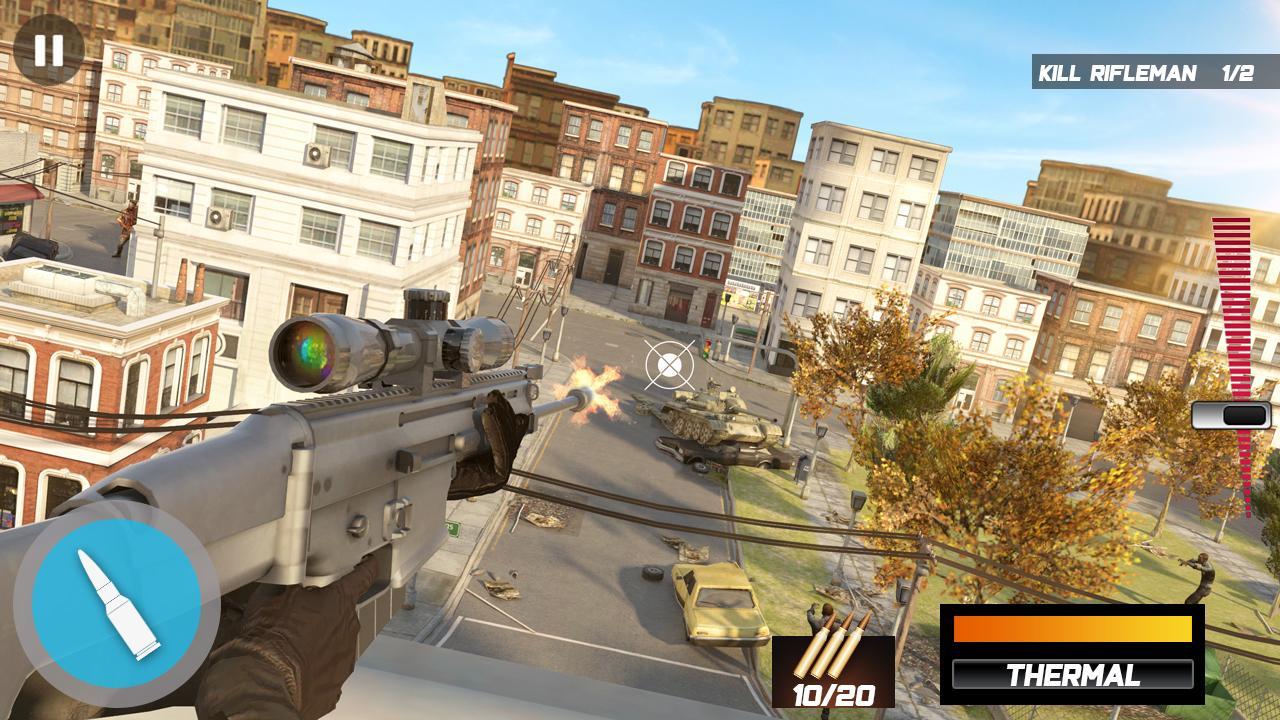 Target Zombie Sniper Killer Mission