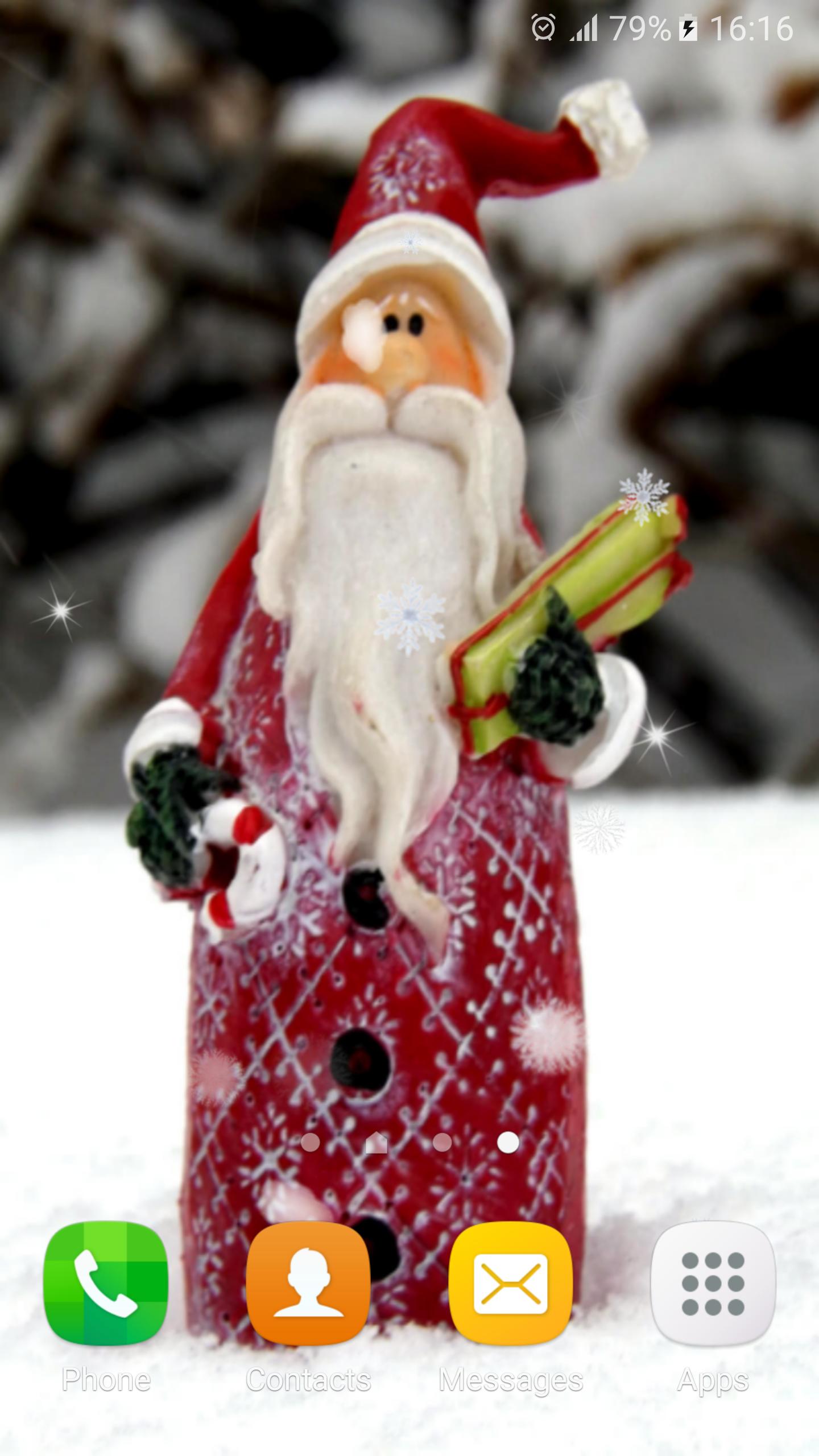 Santa Live Wallpaper