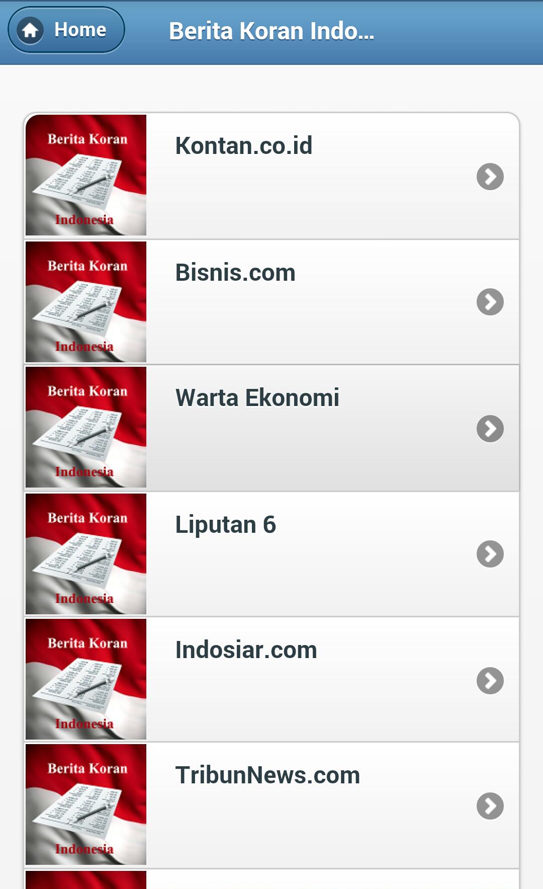 Berita Koran Indonesia