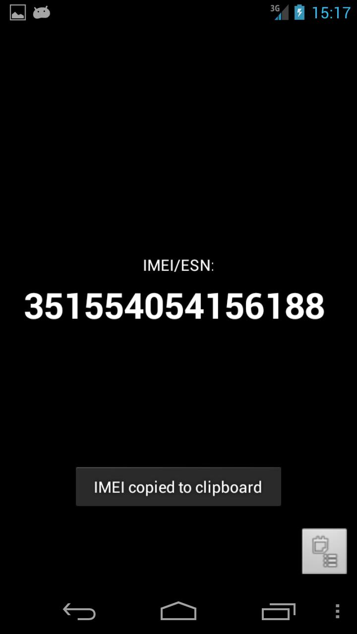 My IMEI