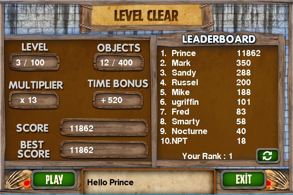 Challenge #127 Scary Mansion Hidden Objects Games