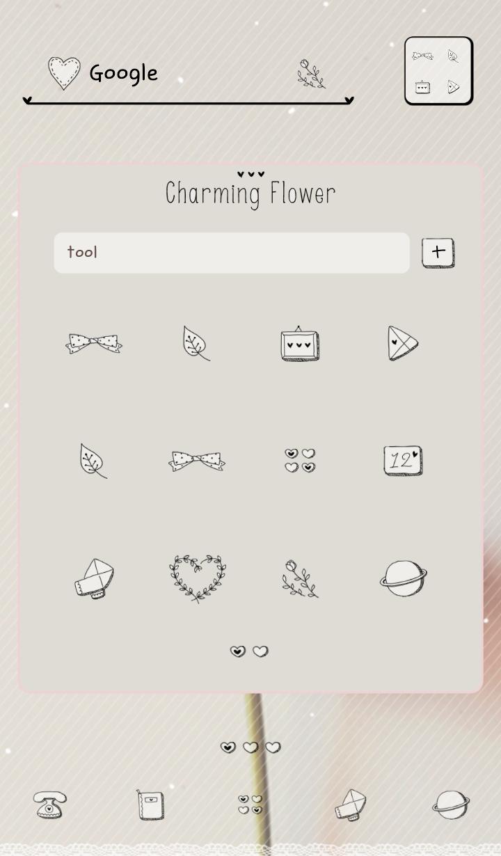charming flower