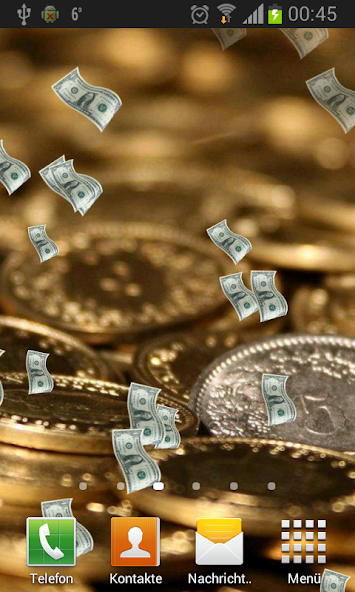 Money and gold Live wallpaper