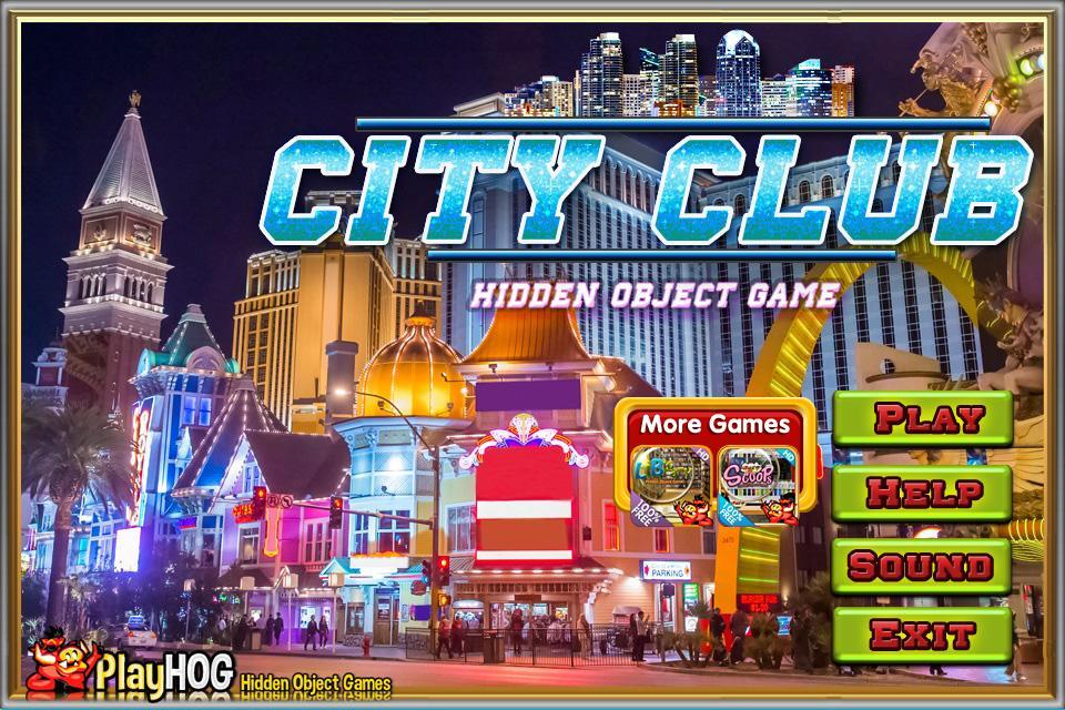 Challenge #116 City Club Free Hidden Objects Games