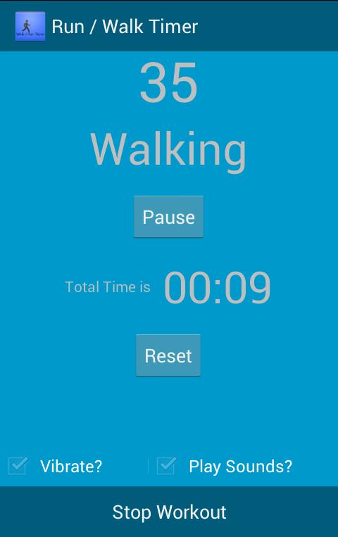 Run / Walk Timer