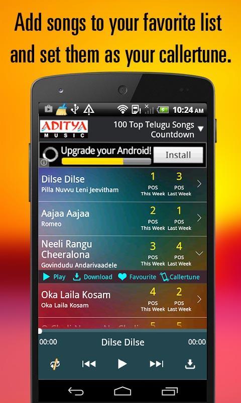 100 Top Telugu Songs Countdown