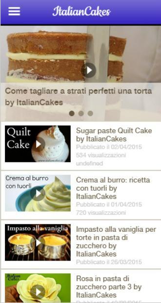 Italian pastry and cake design