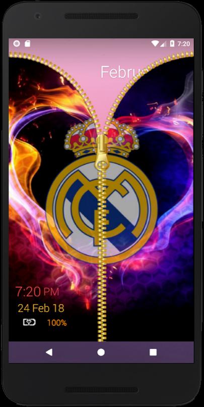 Real Madrid Lock Screen