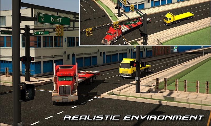 Heavy Truck Trailer Transport