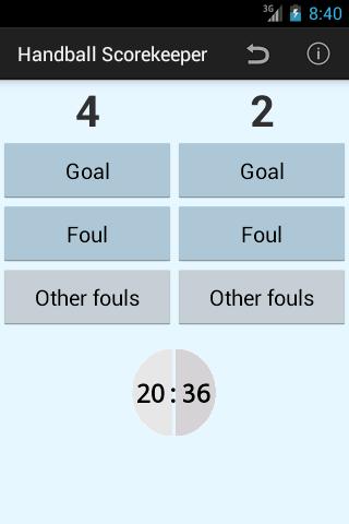 Handball Scorekeeper Lite