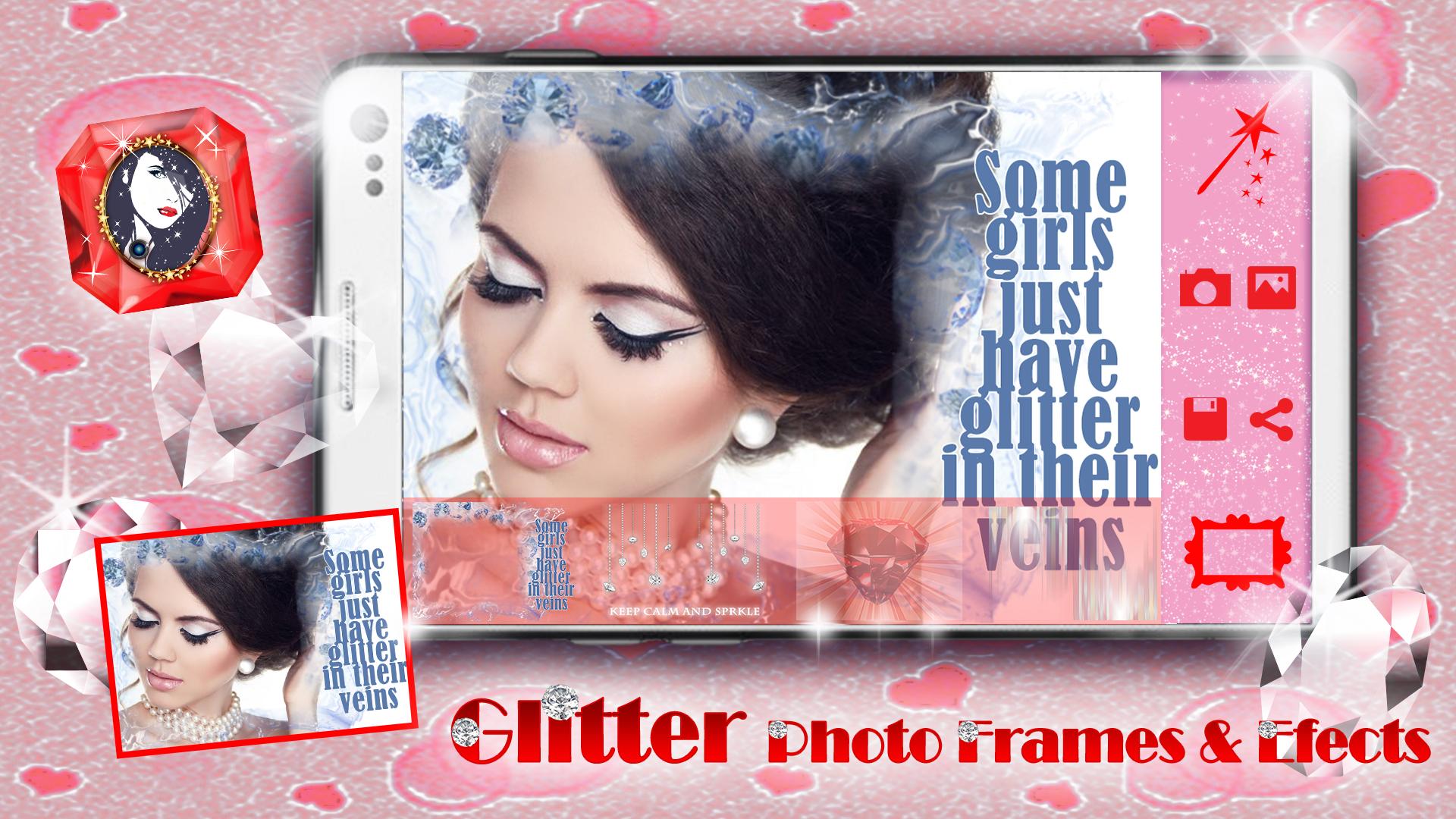 Glitter Photo Frames & Effects