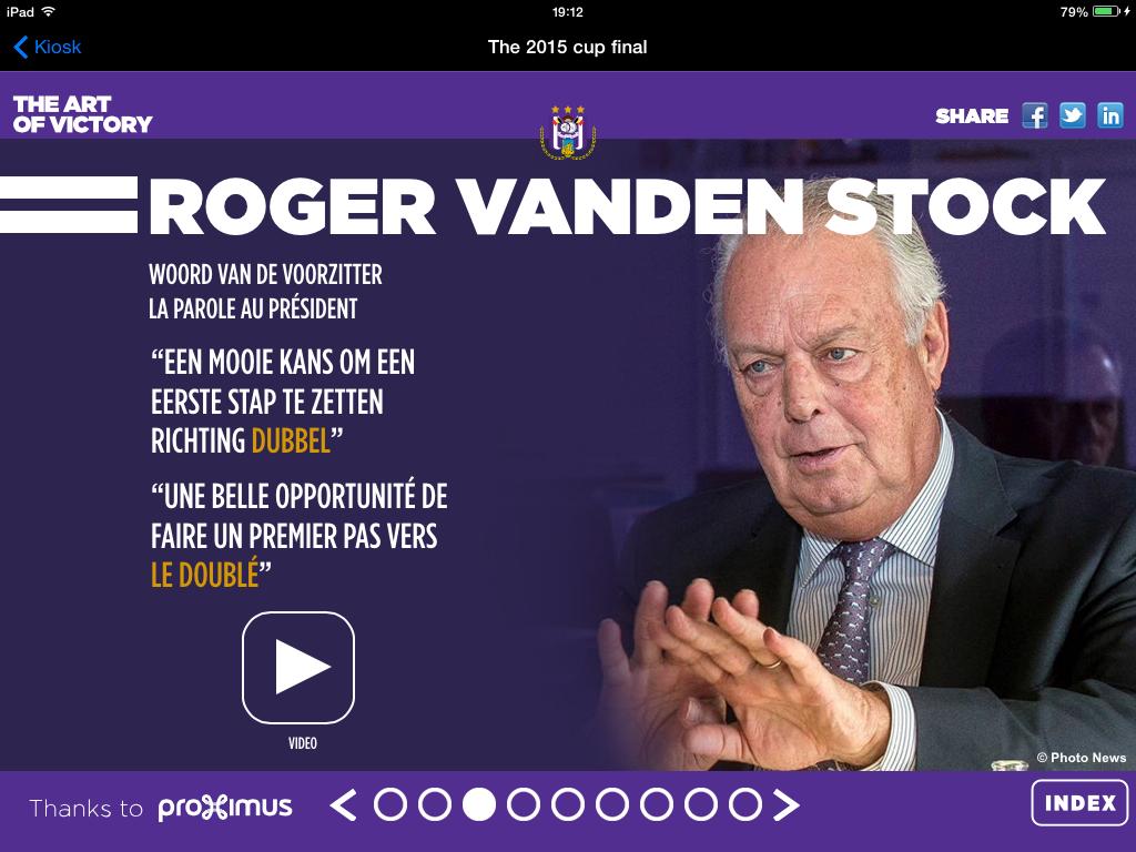 RSC Anderlecht PURPLE TOUCH