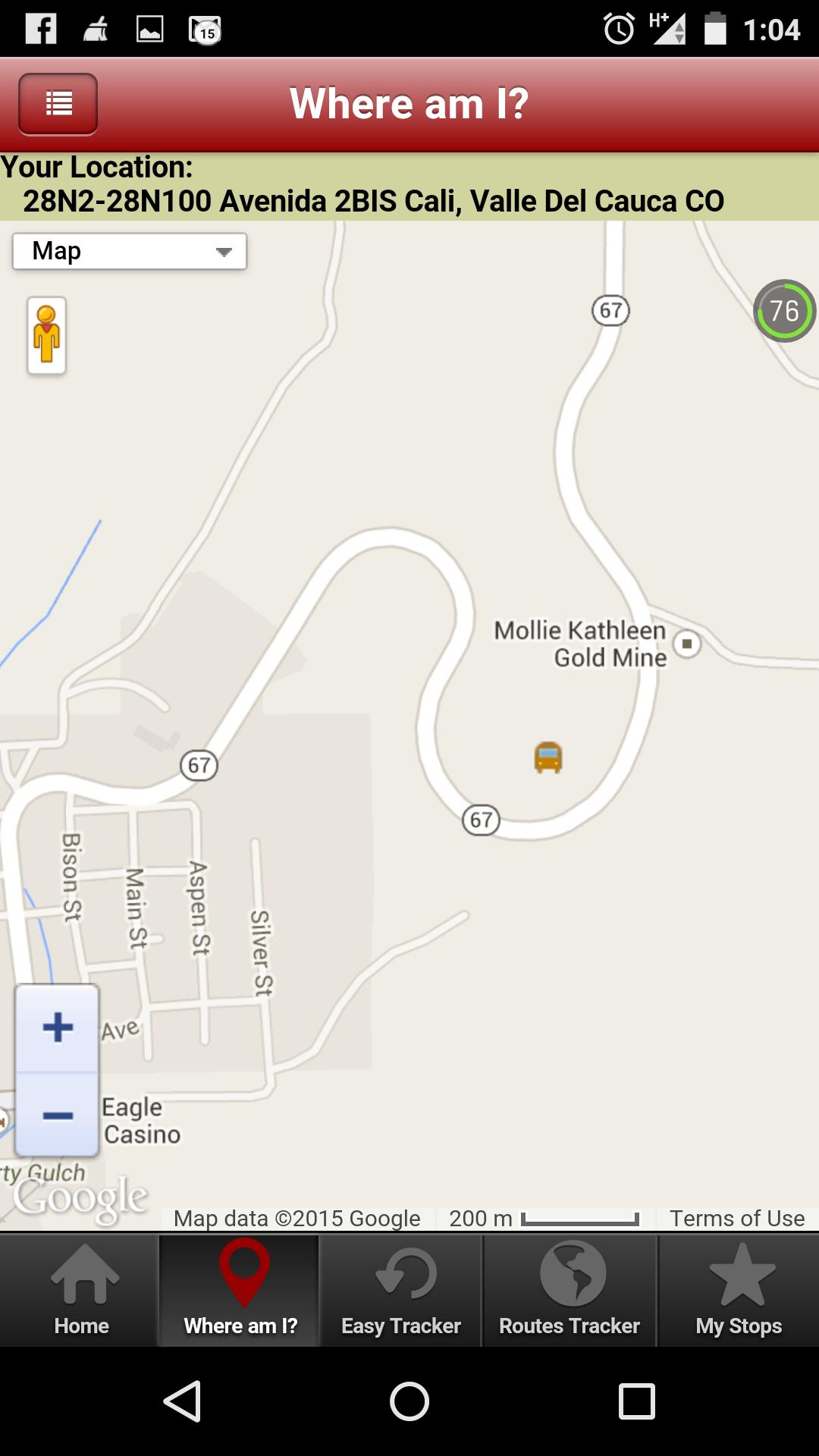 TSO Cripple-Creek Transit