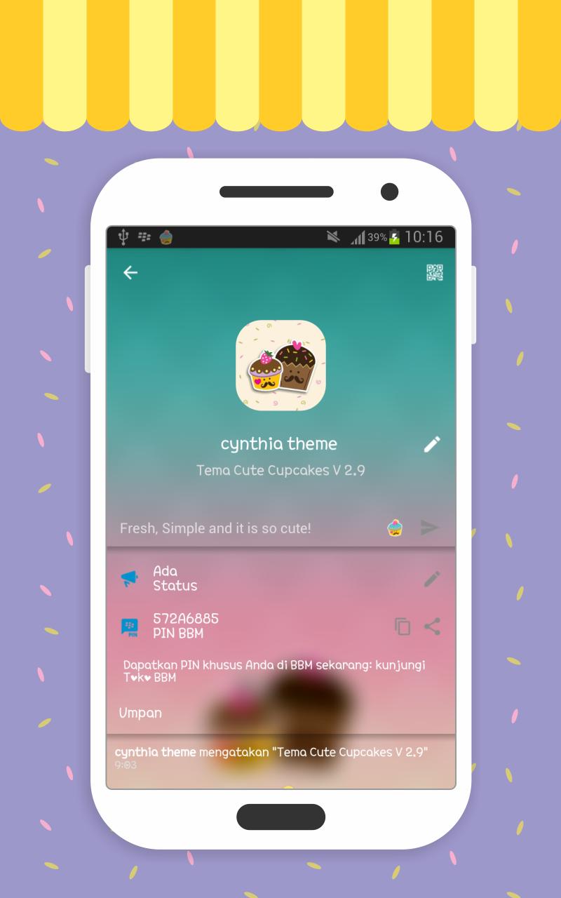 Cupcakes Theme Free