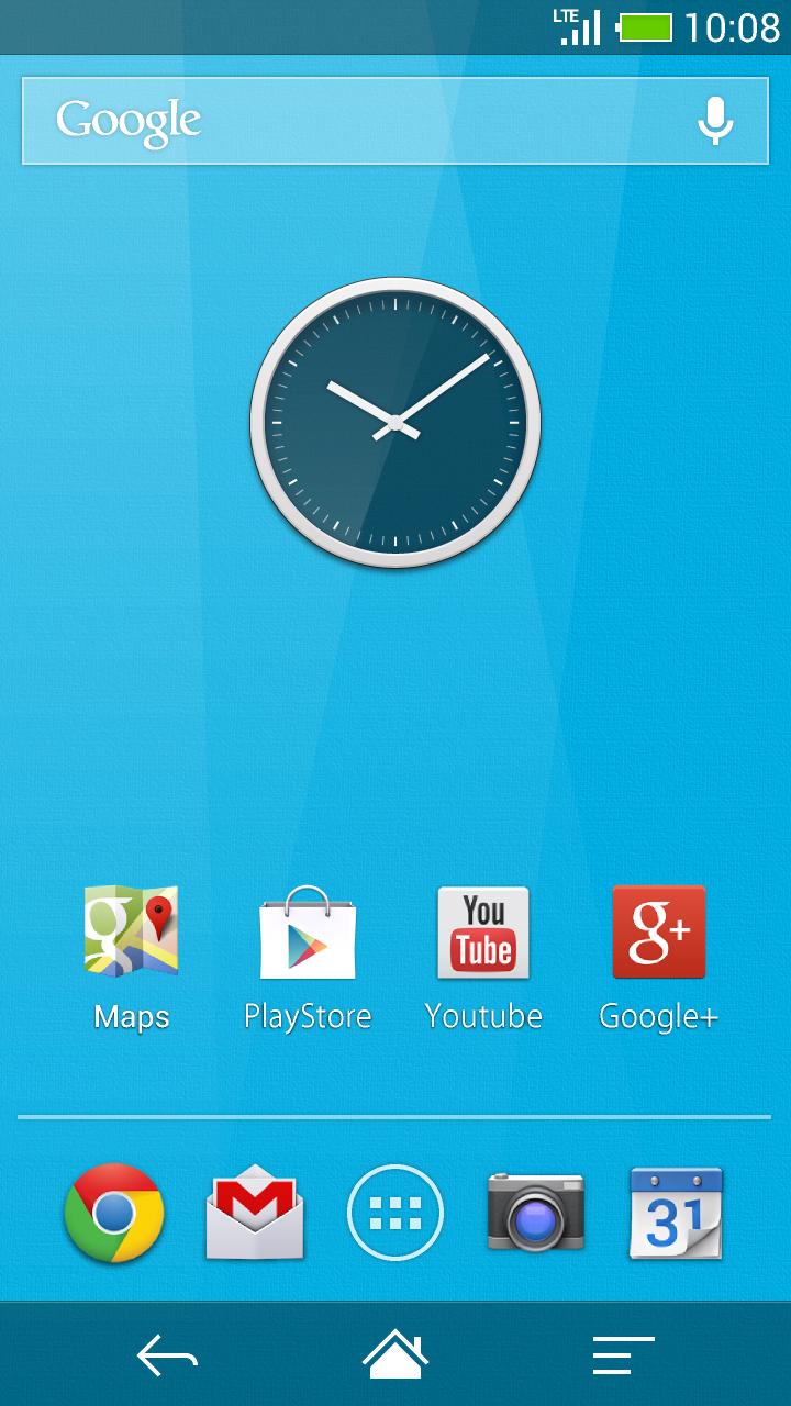 Glass clock widget -Me Clock
