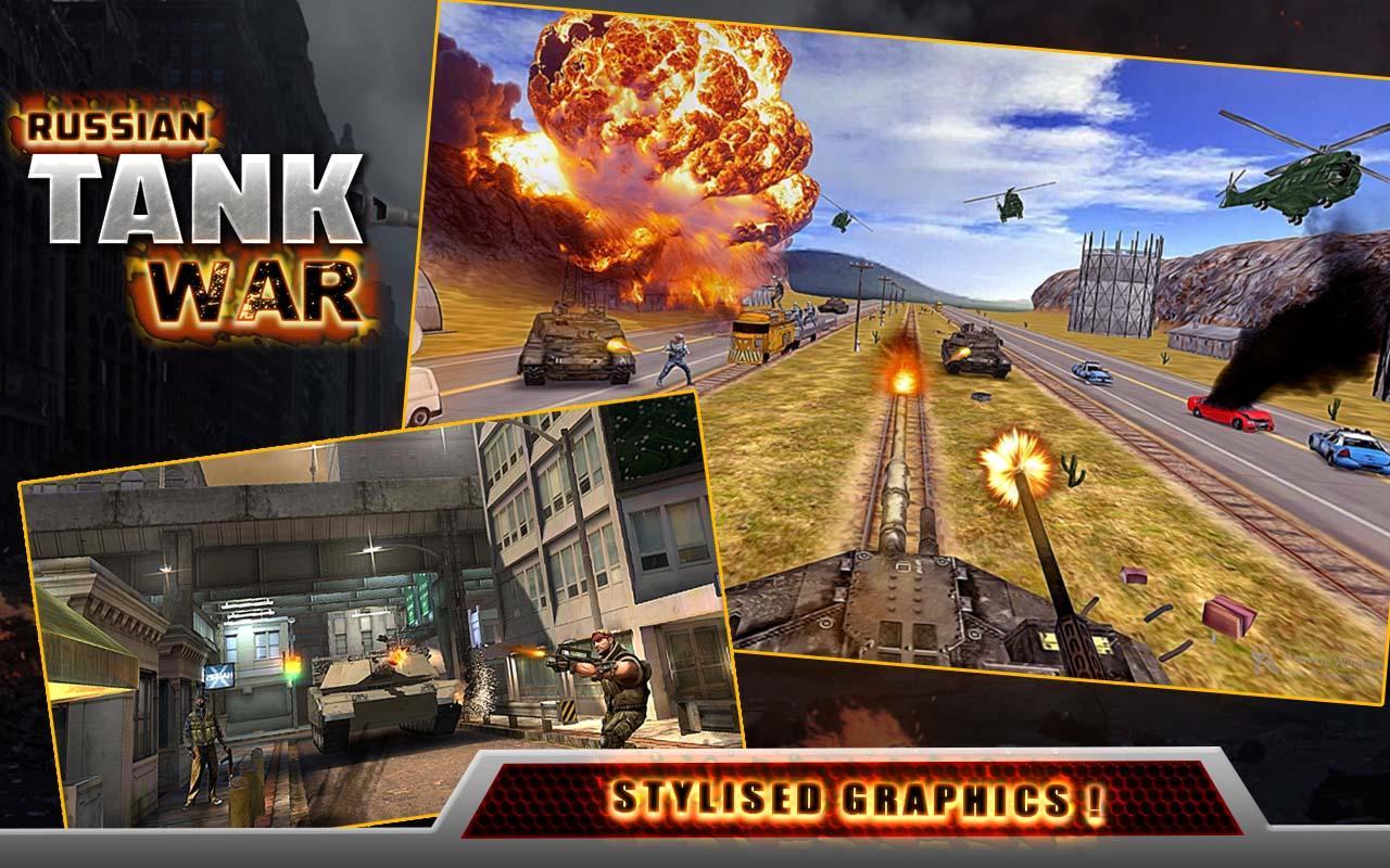 Russian Tanks War