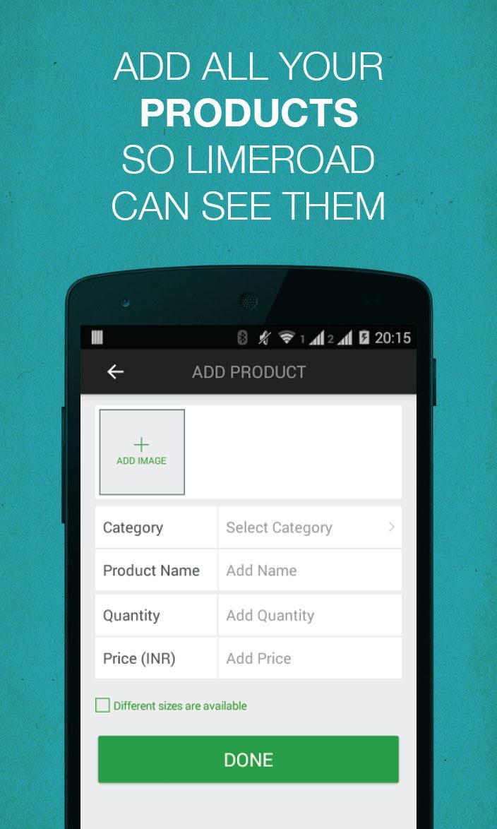 LimeRoad Seller App
