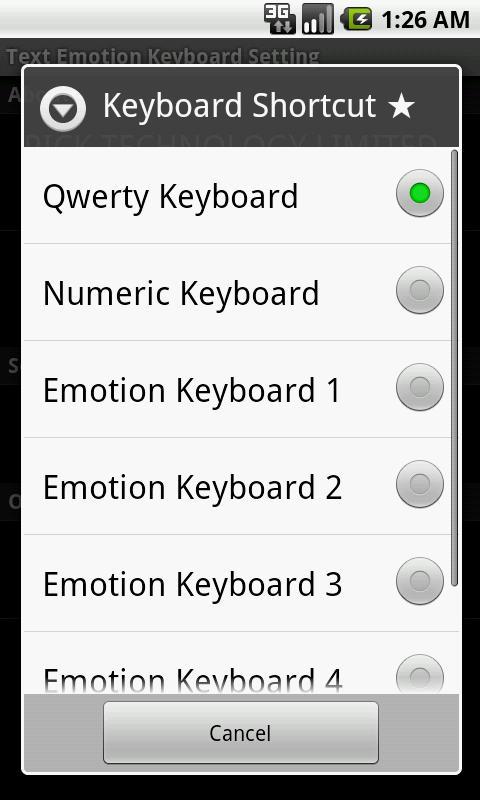 Text Emotion Keyboard