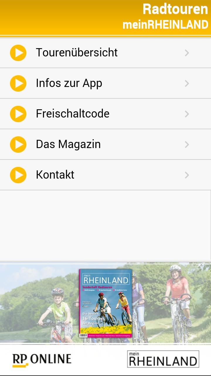 Radtouren meinRHEINLAND