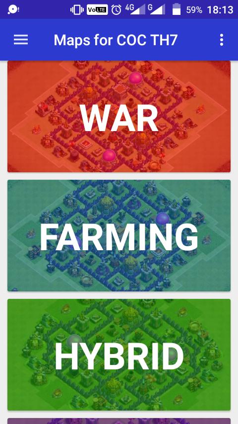 COC Base Map for TH7