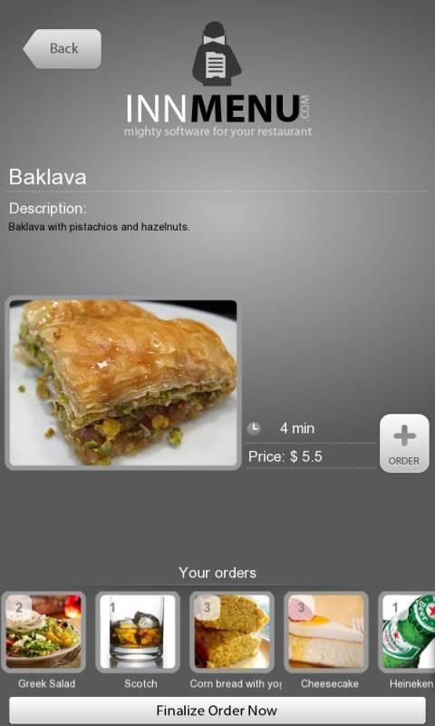 Innmenu free - restaurant menu