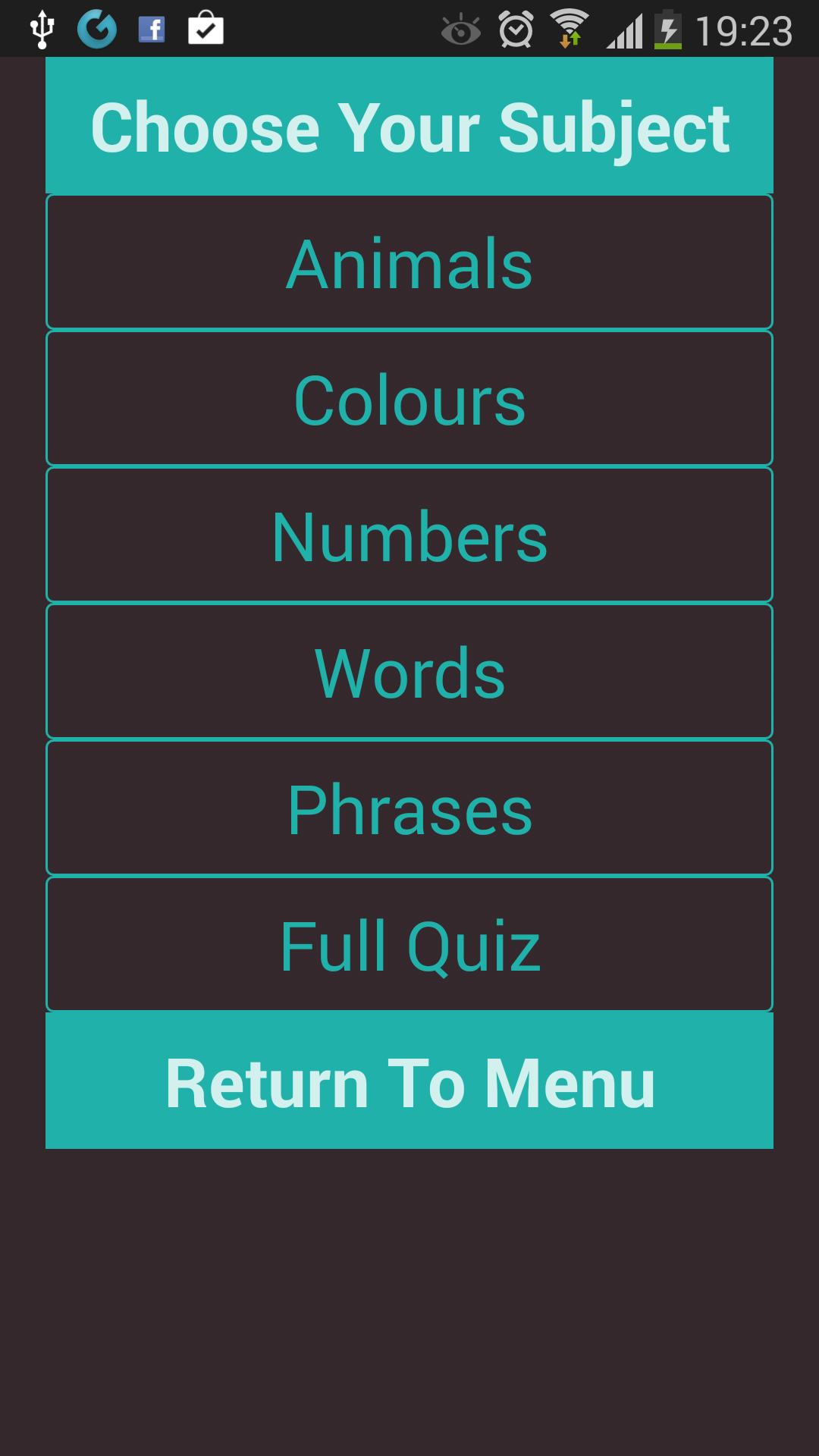 Learn Cantonese Through Quiz